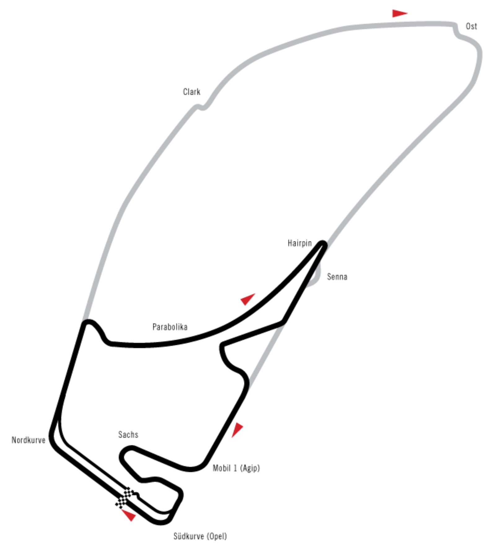 New track is outlined in black