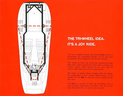 Anyone who noticed the Dale's engine configuration (or lack thereof) in this brochure would have been suspicious of the legitimacy of the Twentieth Century Motor Company.