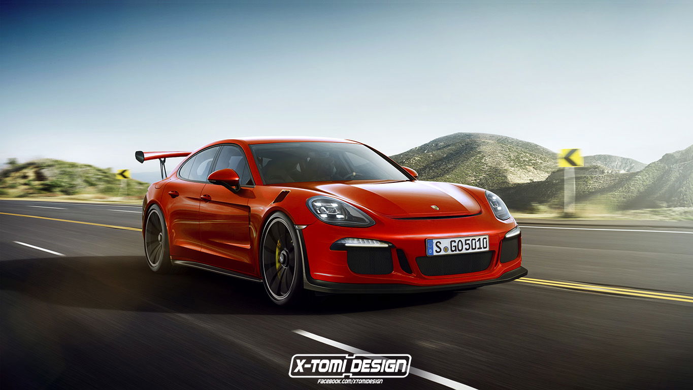 This Porsche Panamera GT3 RS Render Is So Wrong It's Right