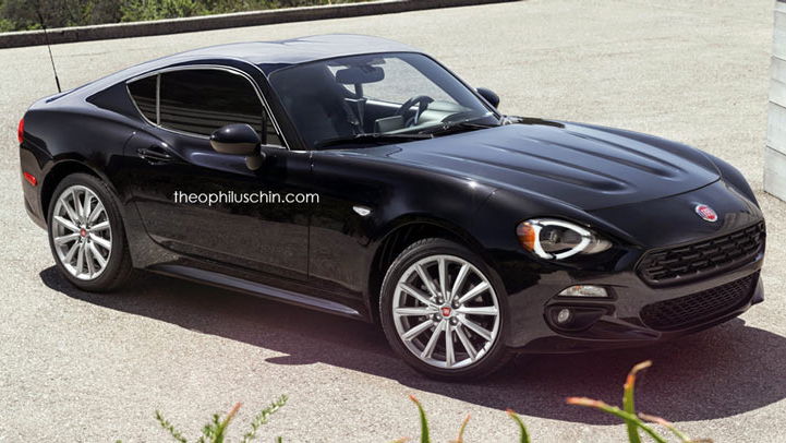 The Stunning Fiat 124 Coupe Could Be With Us In 2017
