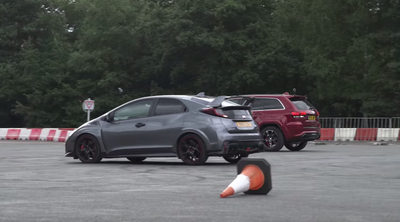 Here's A Bunch Of Cars Doing Reverse Drag Races For Some Reason