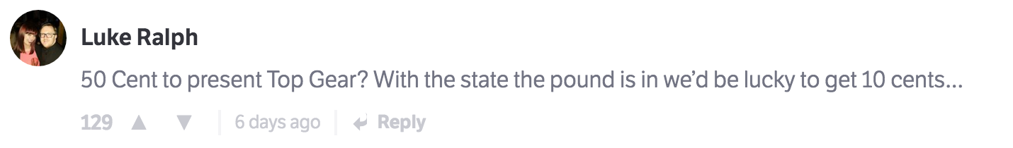 The 10 Best Comments On CT Last Week