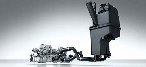 The dry sump system from an AMG GT-S