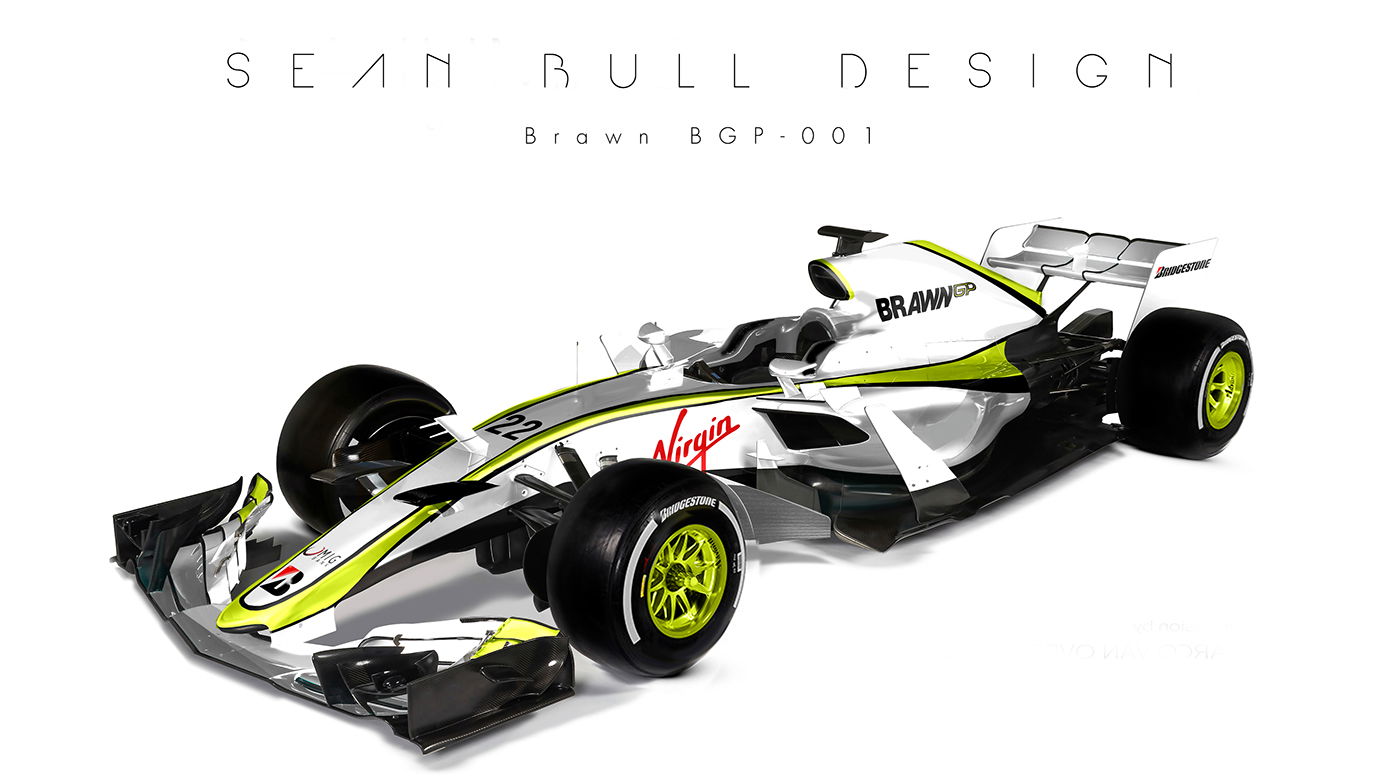 Here’s What 2017's F1 Cars Could Look Like With Retro Liveries