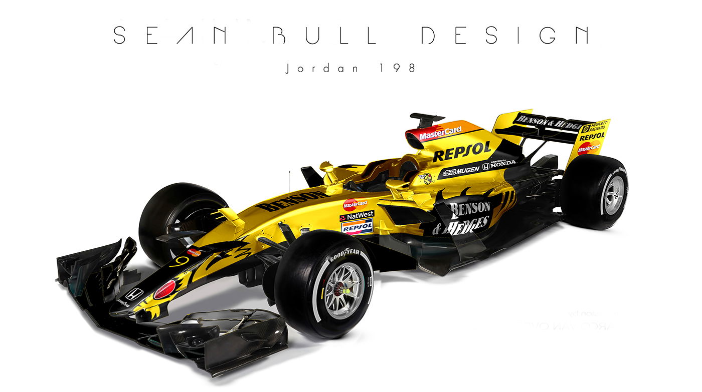 Here’s What 2017's F1 Cars Could Look Like With Retro Liveries