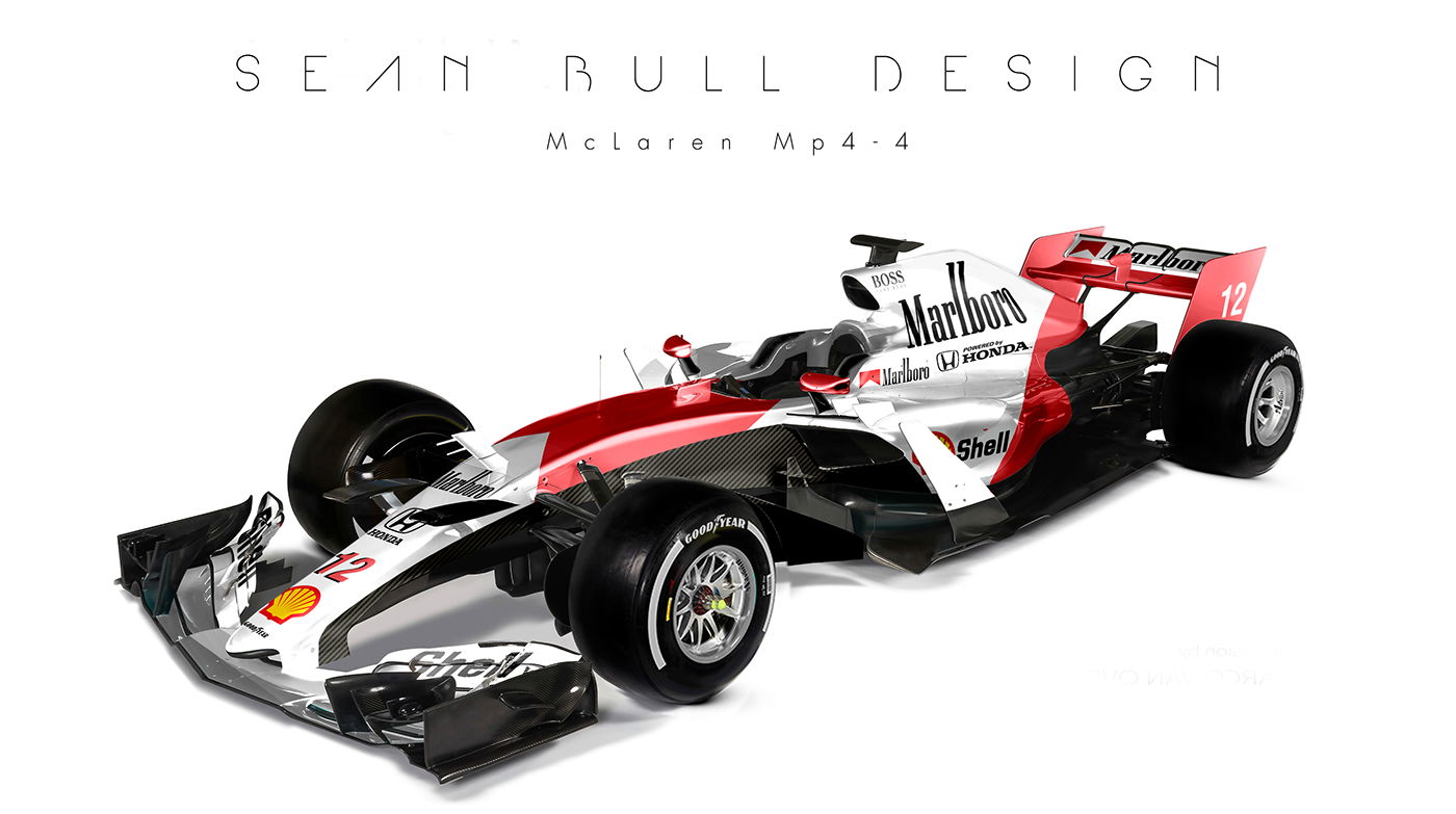 Here’s What 2017's F1 Cars Could Look Like With Retro Liveries
