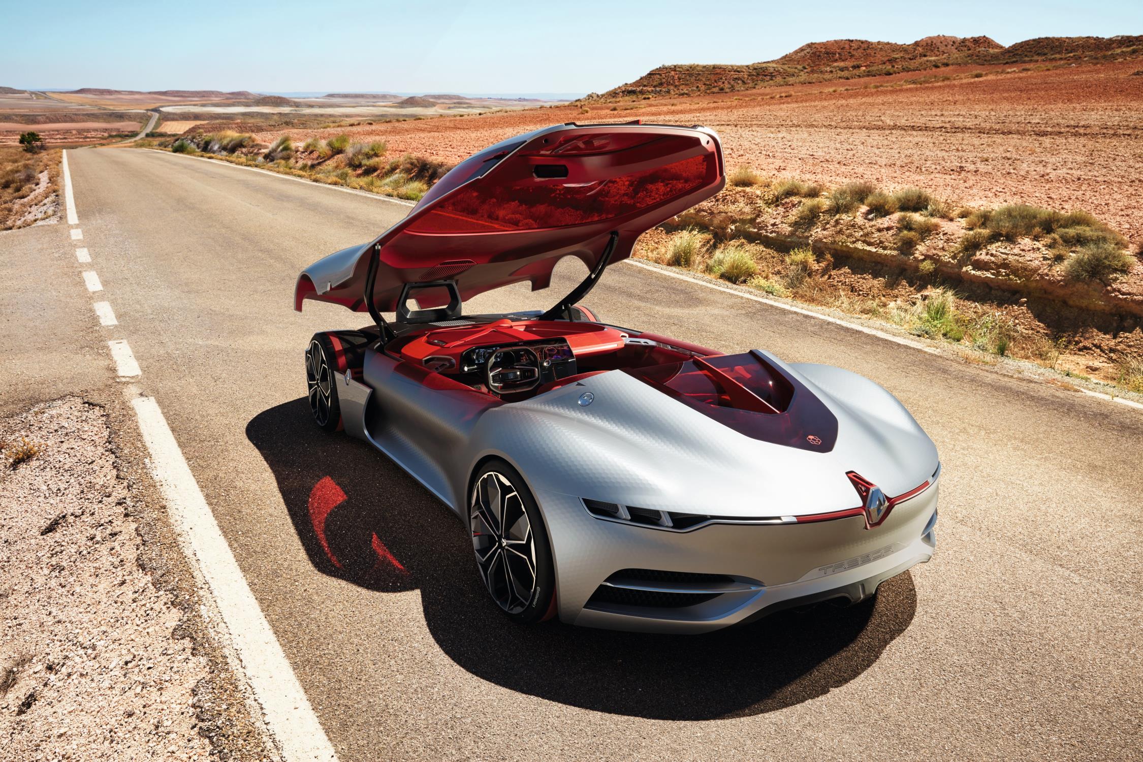 If Batman Was French, He'd Drive The Brilliantly Bonkers Renault Trezor Concept