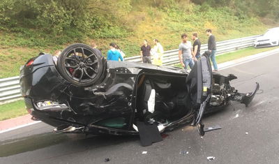 Here's The Aftermath Of A Sickening Megane RS Crash At The 'Ring