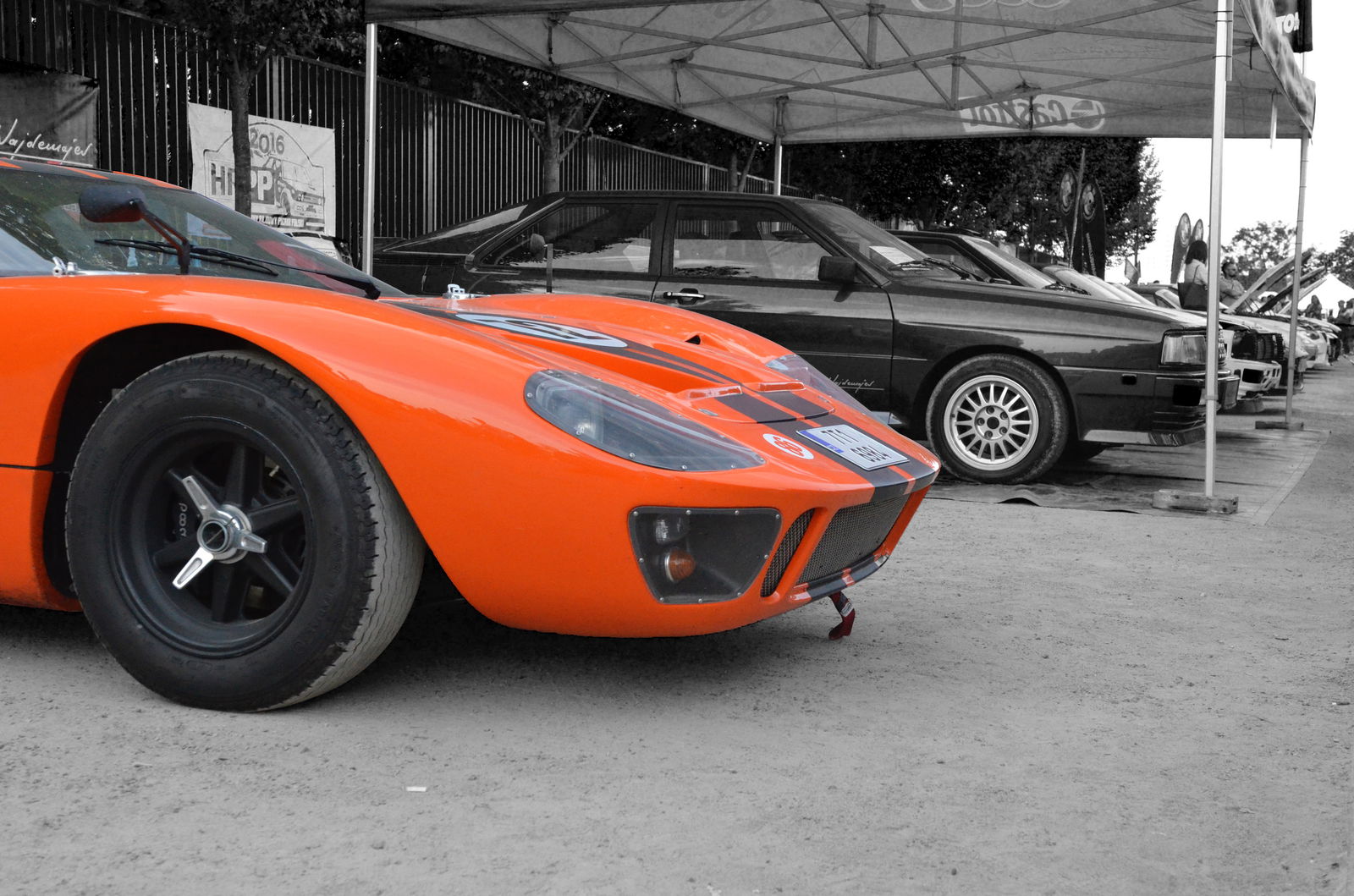 This probably was one of the most unique cars you could find at the event. It looked absolutely brilliant. Unfortunately I didn't get to hear it :(