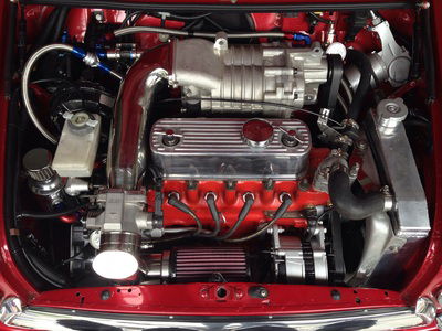 A popular modification for classic Minis is a small supercharger