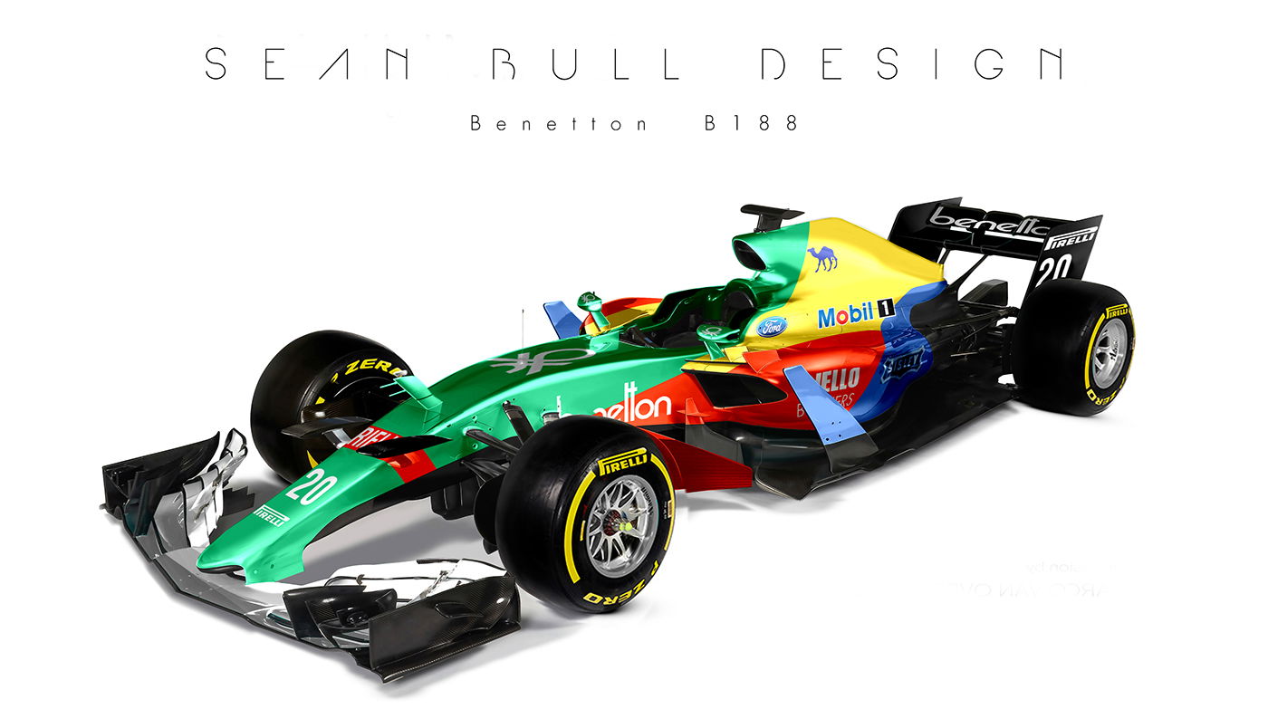 Here’s What 2017's F1 Cars Could Look Like With Retro Liveries