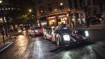 Mark Webber Drove His Porsche WEC Car Around London And It Looked Epic