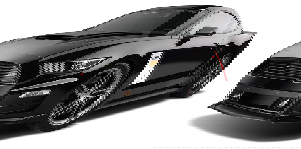 The Roush Mustang in its Stage 3 tune, using a 670bhp supercharged V8
