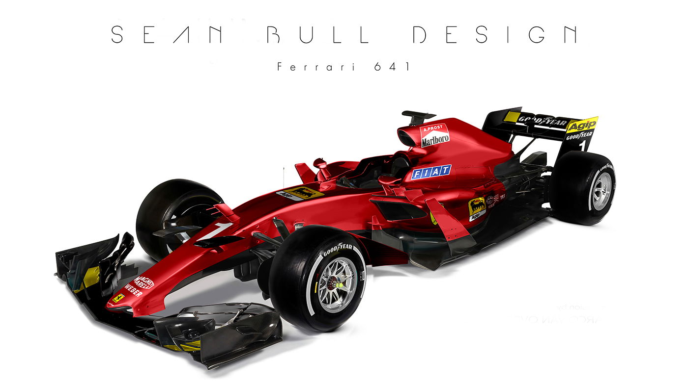 Here’s What 2017's F1 Cars Could Look Like With Retro Liveries
