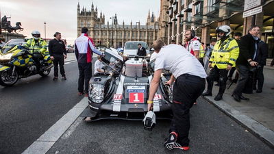 Mark Webber Drove His Porsche WEC Car Around London And It Looked Epic