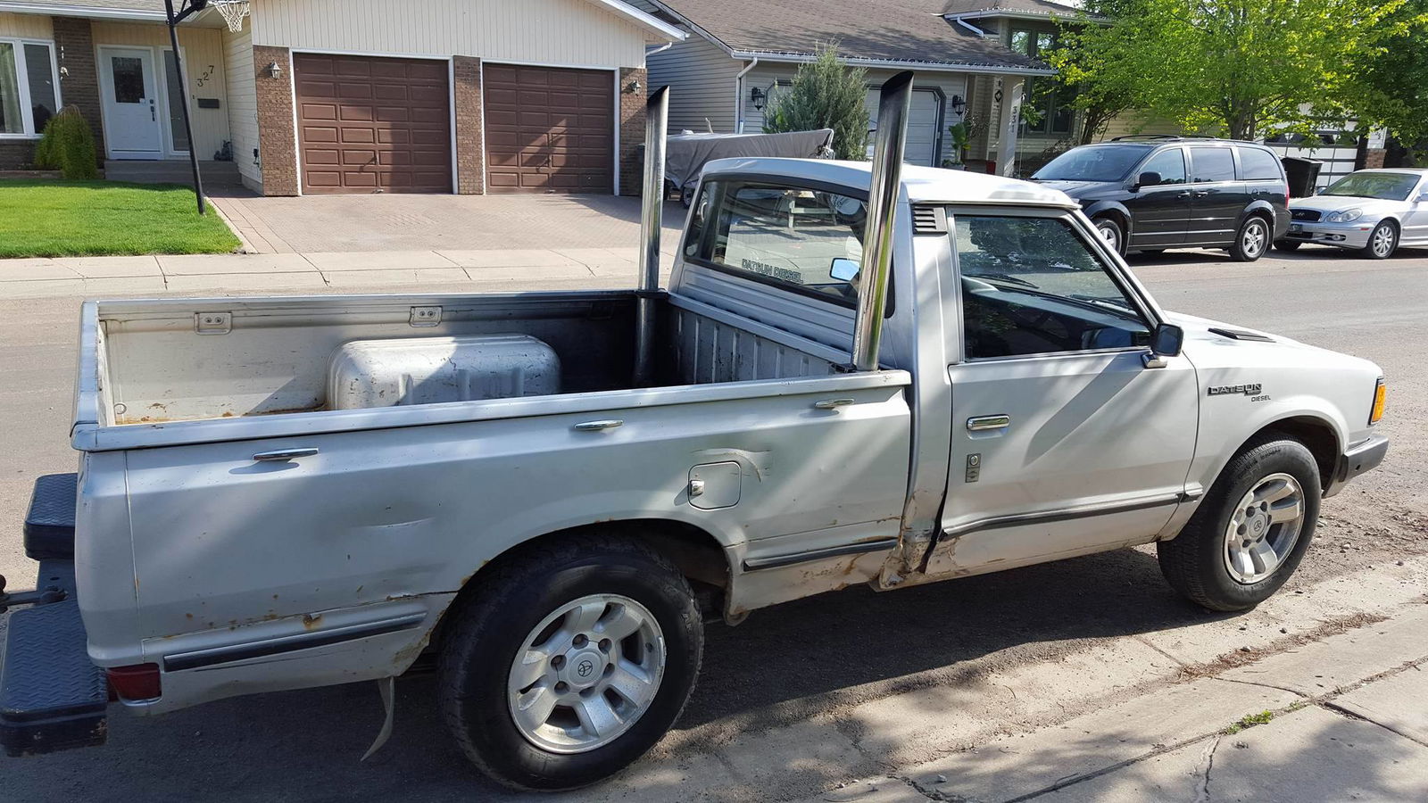 Comparison Test: 1980 Chevrolet C10 vs. 1981 Datsun 720D