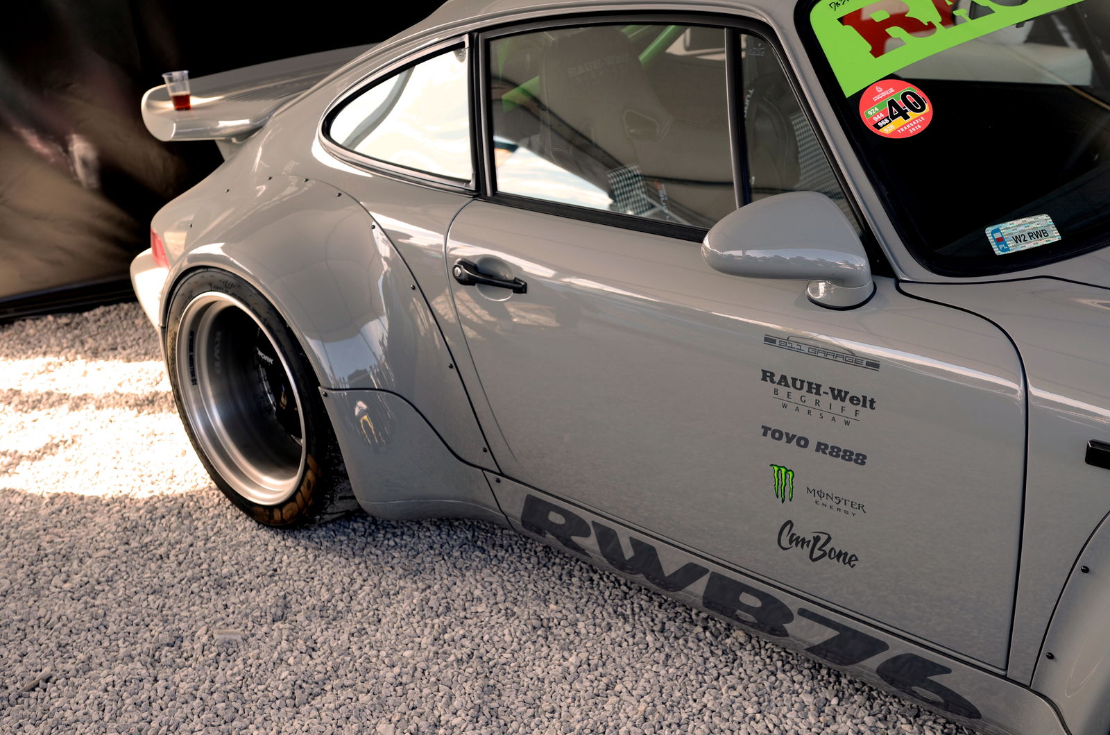 It's also of the only two RWB's in Poland, the other one is standing right next to it