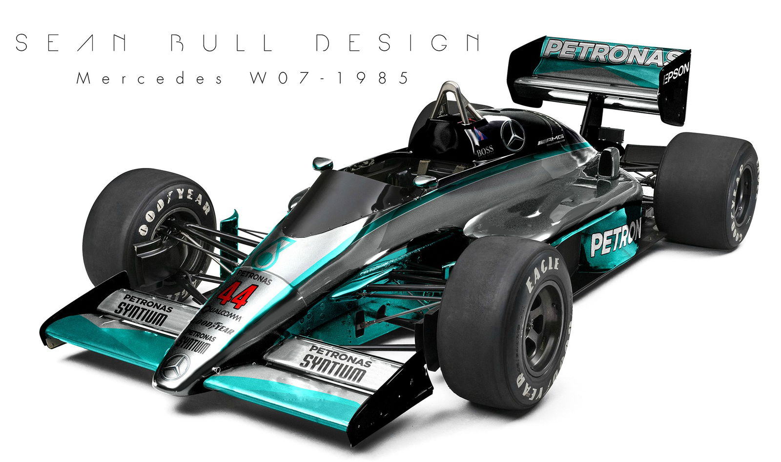 Current F1 Liveries Look Downright Awesome On A 1980s Car