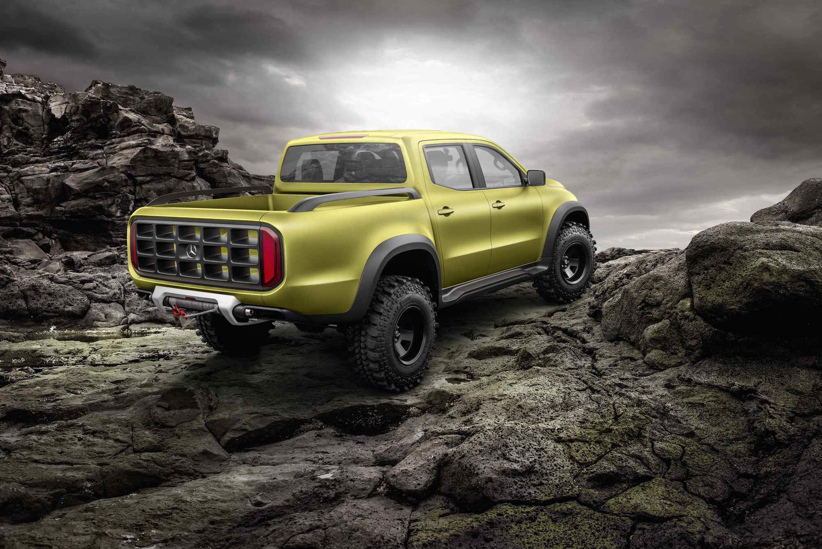 The Mercedes X-Class Is A Chunky Pick-Up That's Headed For Production