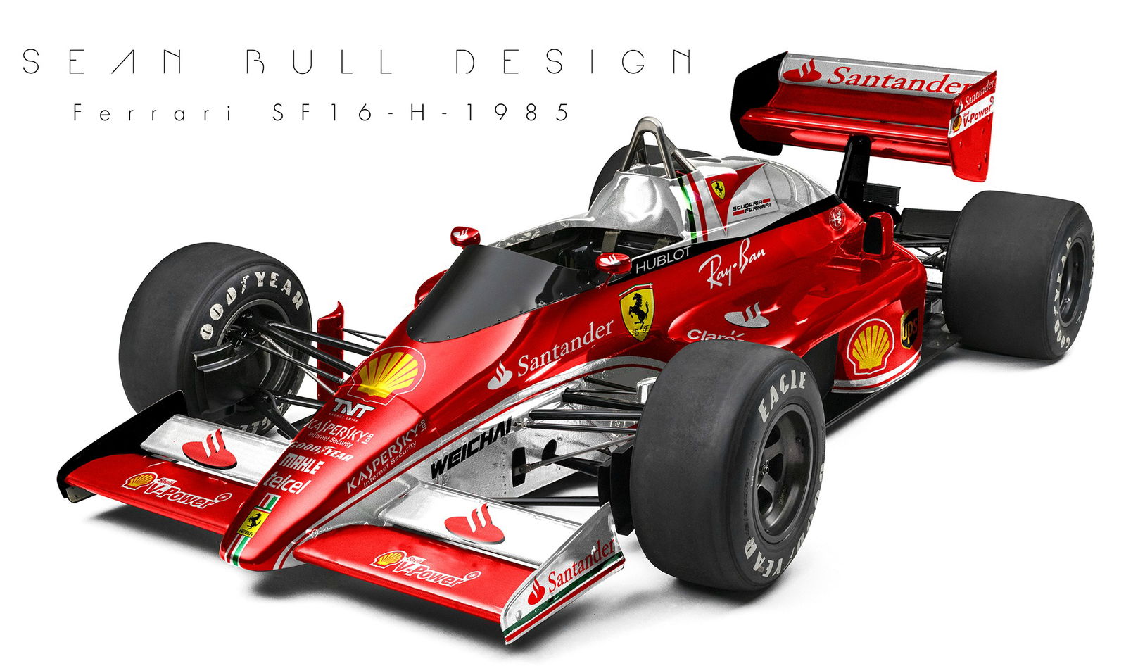 Current F1 Liveries Look Downright Awesome On A 1980s Car