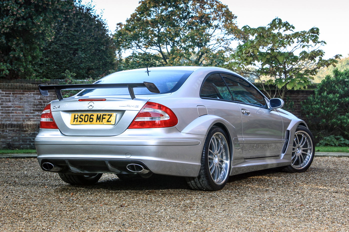 The Want Is Strong With This Rare Race-Derived Mercedes CLK