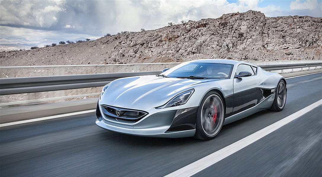 Watch The Mad Rimac Concept One Annihilate A Porsche 918 Spyder