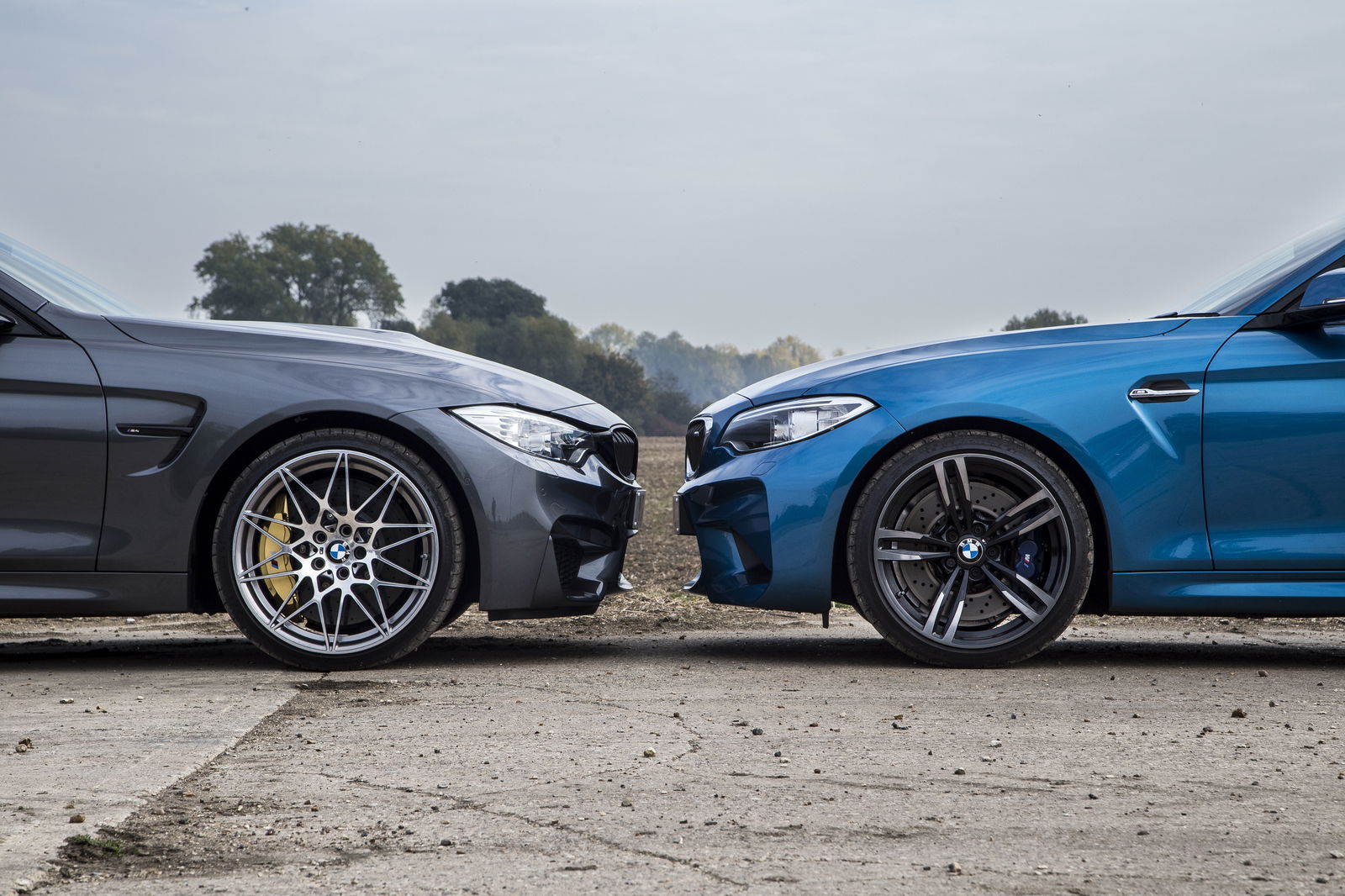 'Our' M2 squares off with its big brother, the M4