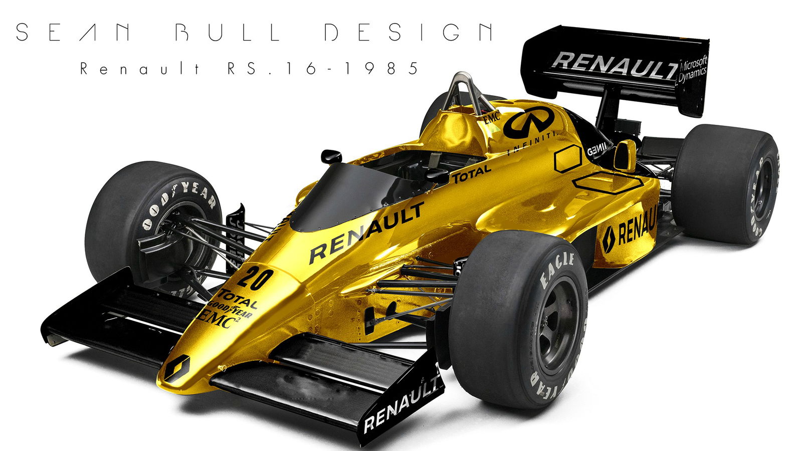 Current F1 Liveries Look Downright Awesome On A 1980s Car