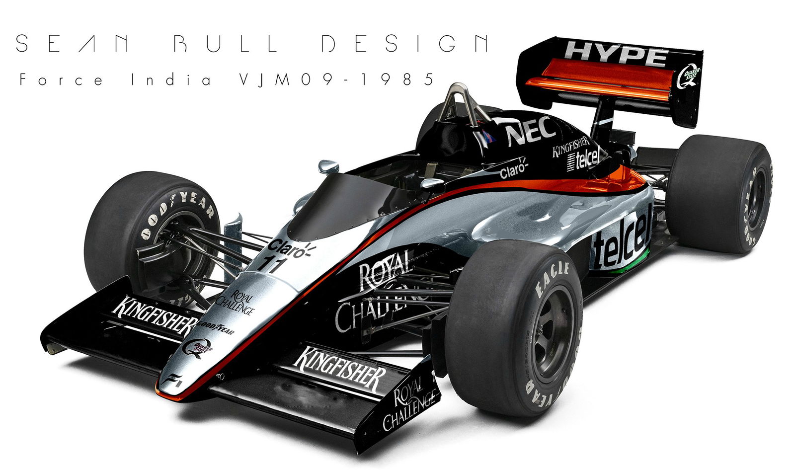 Current F1 Liveries Look Downright Awesome On A 1980s Car