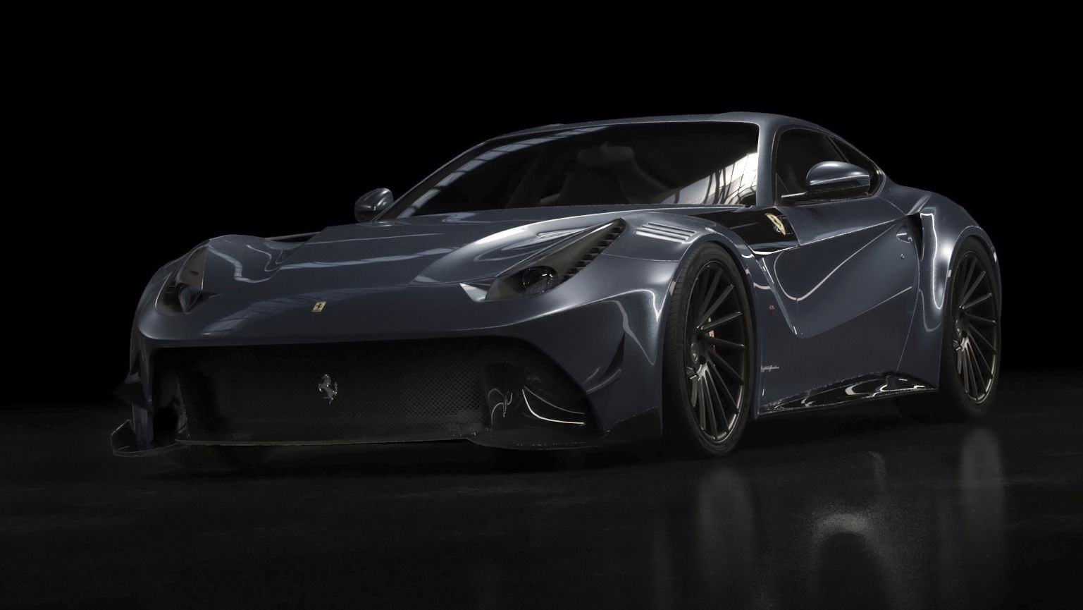 Try Not To Lose Your Mind Over This Full Carbon Ferrari F12
