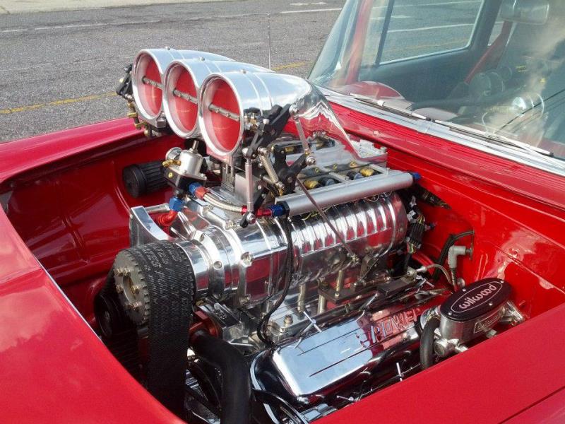 A W510R supercharger, about as big as it gets