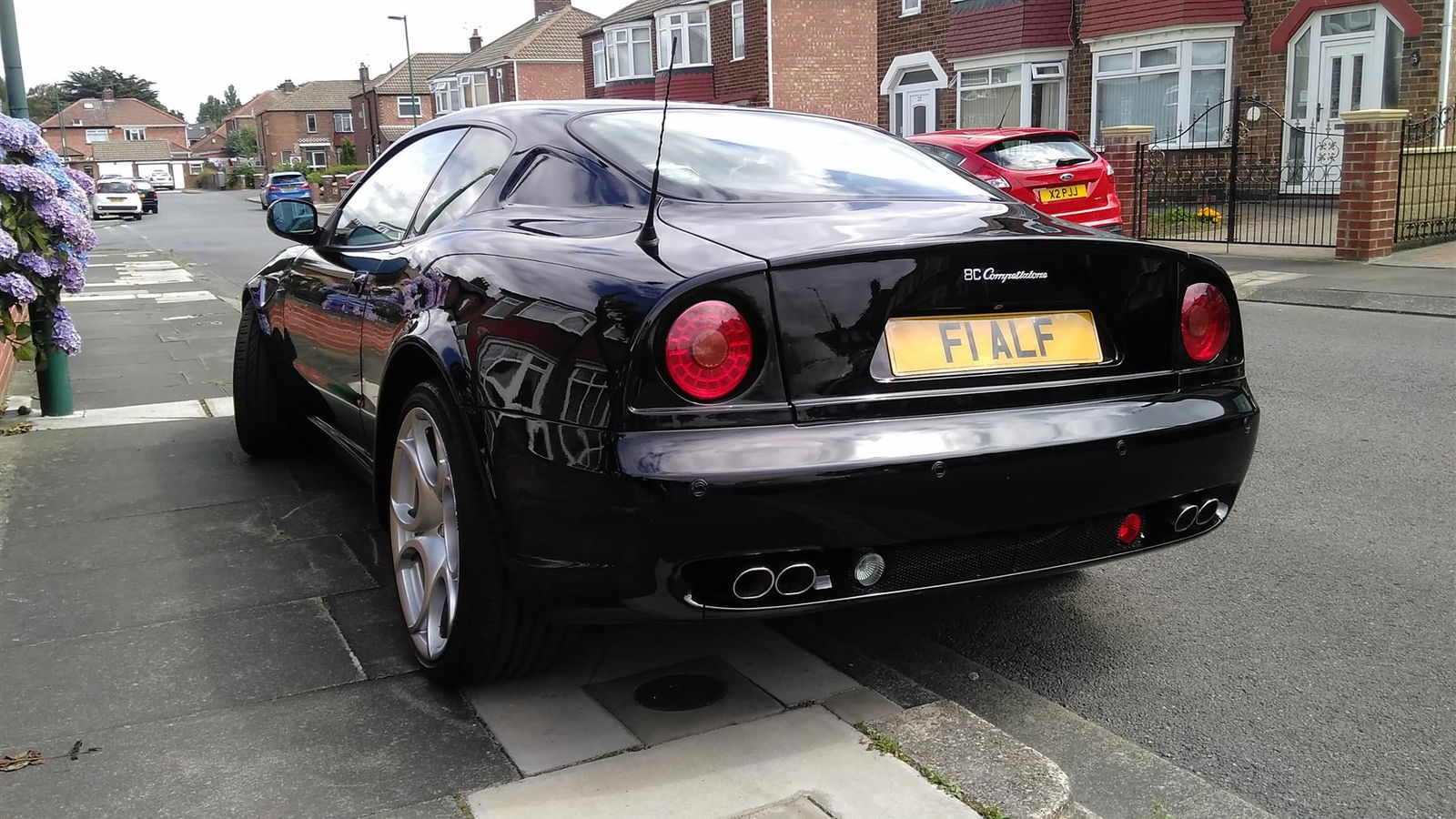 Someone Turned A Maserati 4200 Into An Alfa Romeo 8C Competizione Replica
