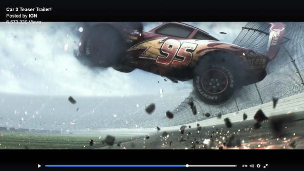 #Blog, my Analysis of the new Cars 3 trailer