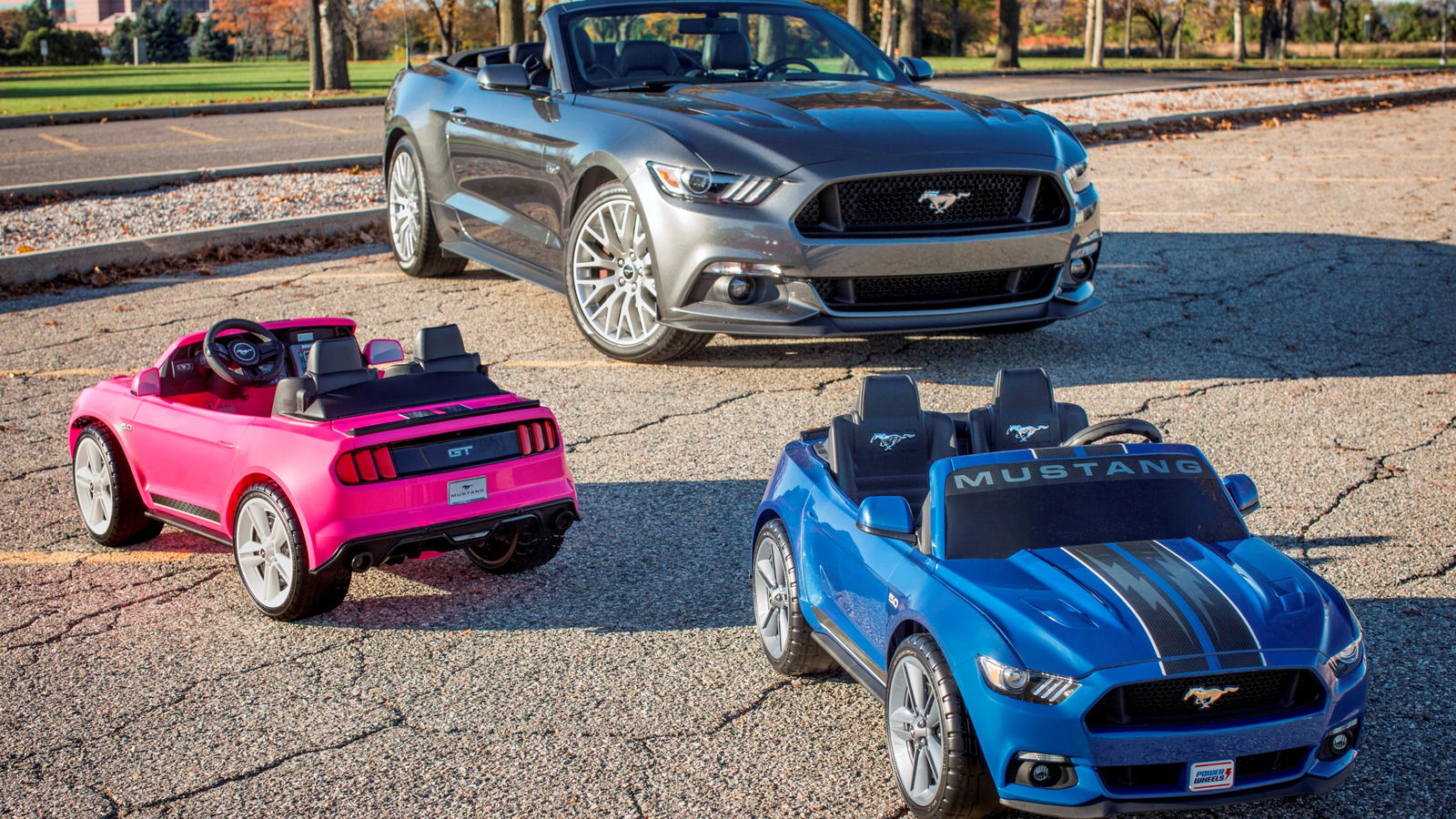 This Ride-On Toy Ford Mustang Actually Has Traction And Stability Control