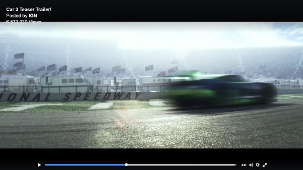 #Blog, my Analysis of the new Cars 3 trailer