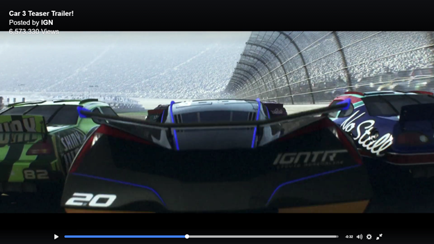 #Blog, my Analysis of the new Cars 3 trailer
