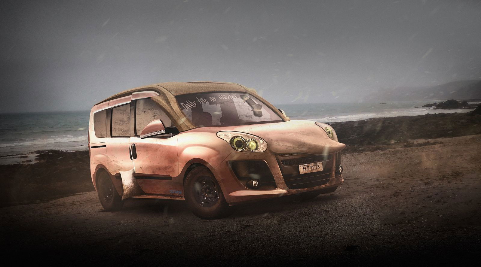 Dobby the House Elf and Fiat Doblo