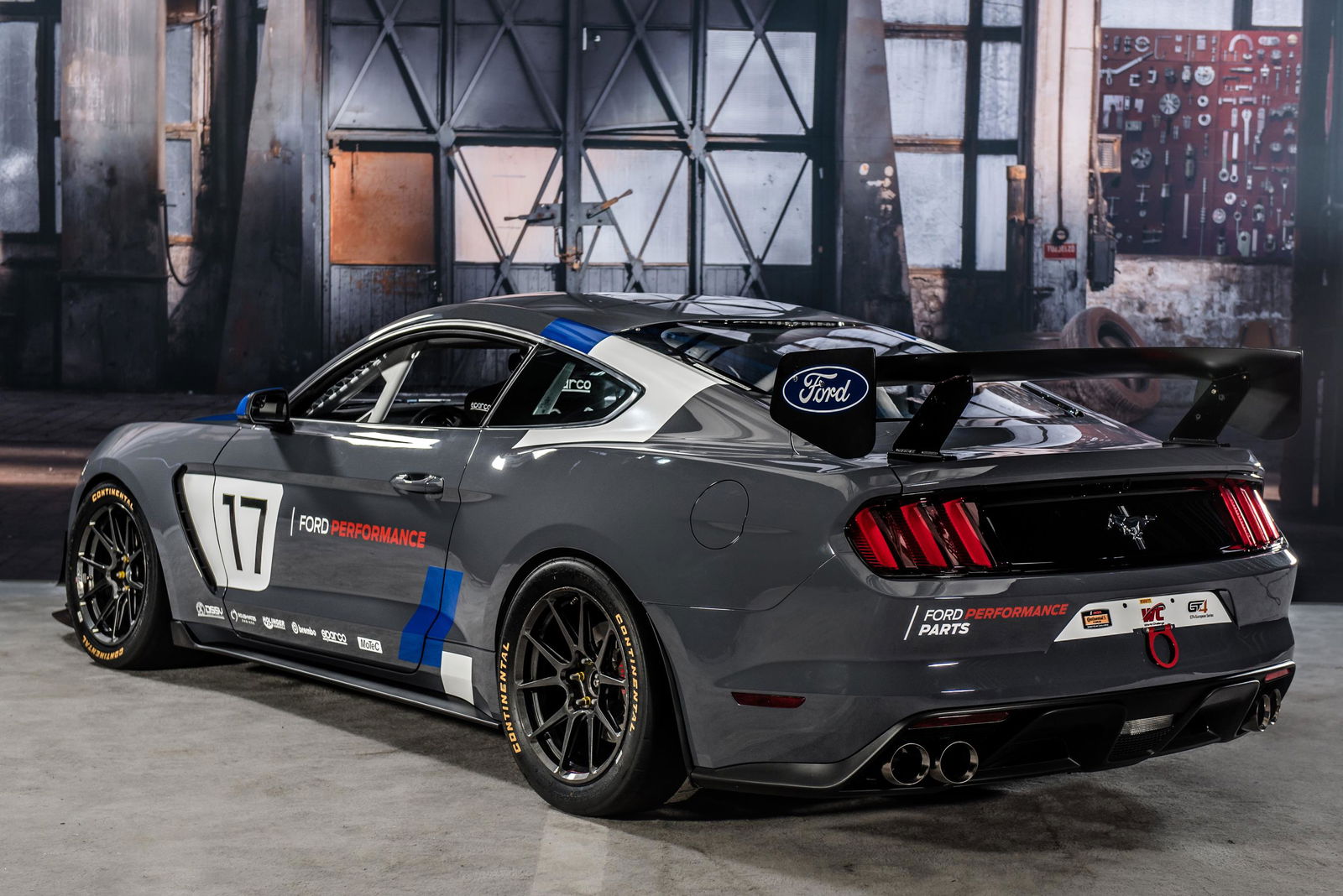 The Ford Mustang GT4 Is The Shelby GT350R's Angry Race Car Cousin