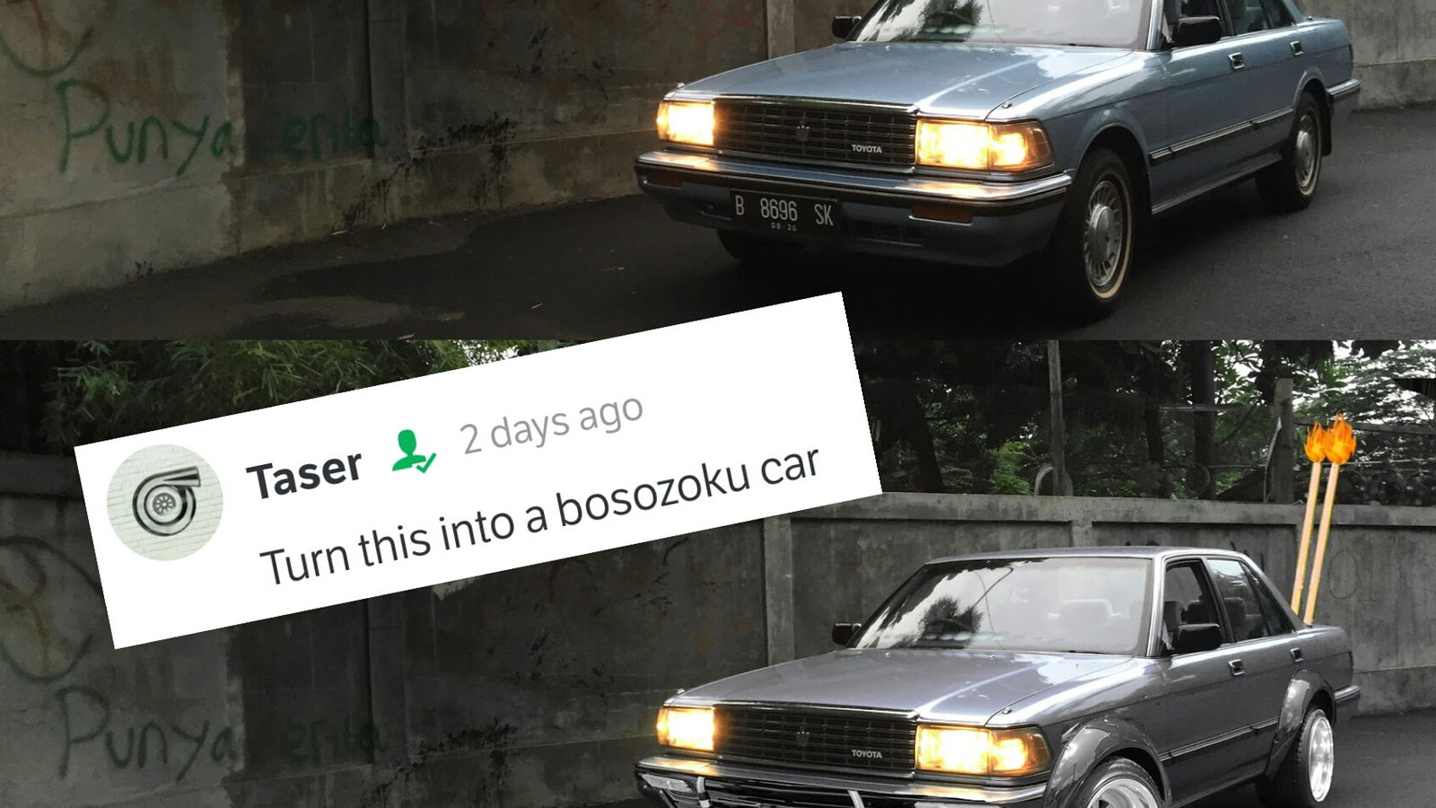 People gave me Photoshop suggestions. Here are the results: #PSWBRZ - 1