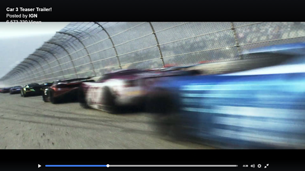 #Blog, my Analysis of the new Cars 3 trailer
