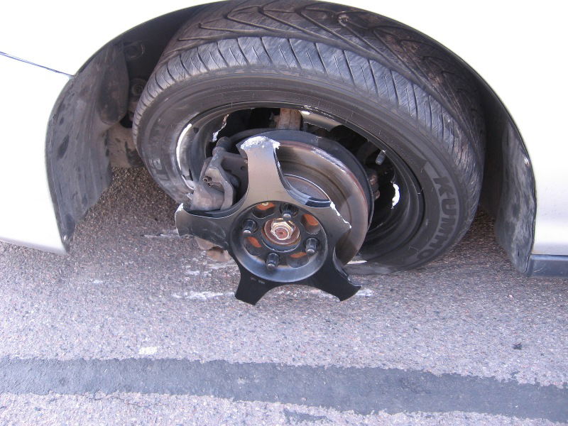 High braking torque and impact forces are the main causes of most replica wheel failures