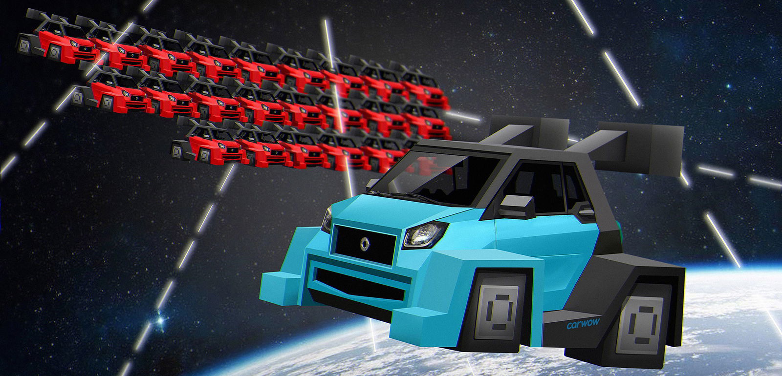 10 Car/Video Game Render Mash-Ups That Are Both Weird And Awesome