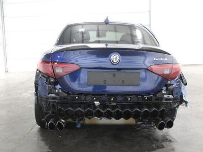 Heavily Crash-Damaged Alfa Giulia QV Being Sold For Ambitious Figure