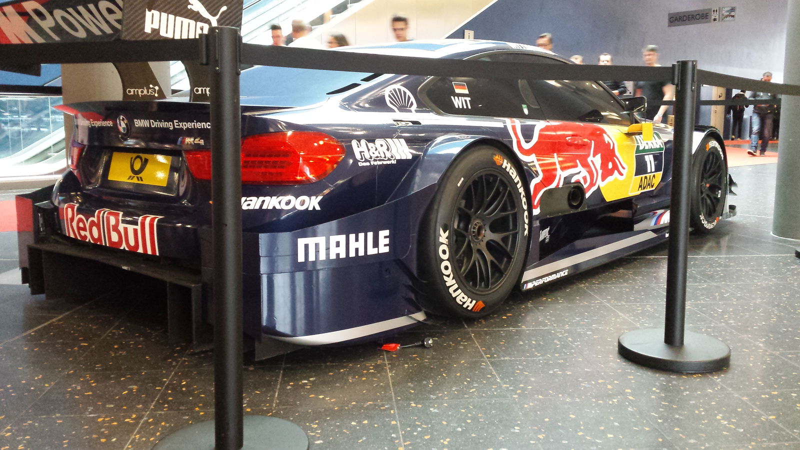 A BMW M4 DTM Car (also nearby the entry)