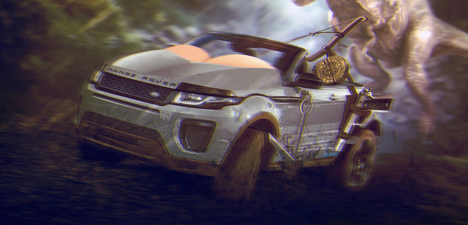 10 Car/Video Game Render Mash-Ups That Are Both Weird And Awesome