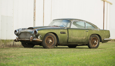 Someone Abandoned An Aston Martin DB4 50 Years Ago And Now It's For Sale