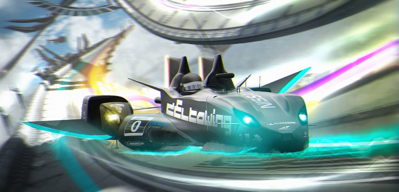 10 Car/Video Game Render Mash-Ups That Are Both Weird And Awesome
