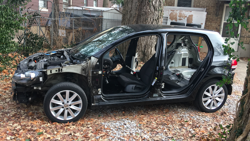 Volkswagen USA Refuses To Buy Back Totally Stripped Diesel Golf From Opportunistic Owner