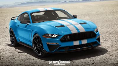 What The 2018 Ford Mustang Would Look Like With Four Doors, And As A GT350