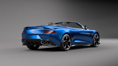 The Aston Martin Vanquish S Volante Is V12 Beauty That'll Make Your Ears Happy